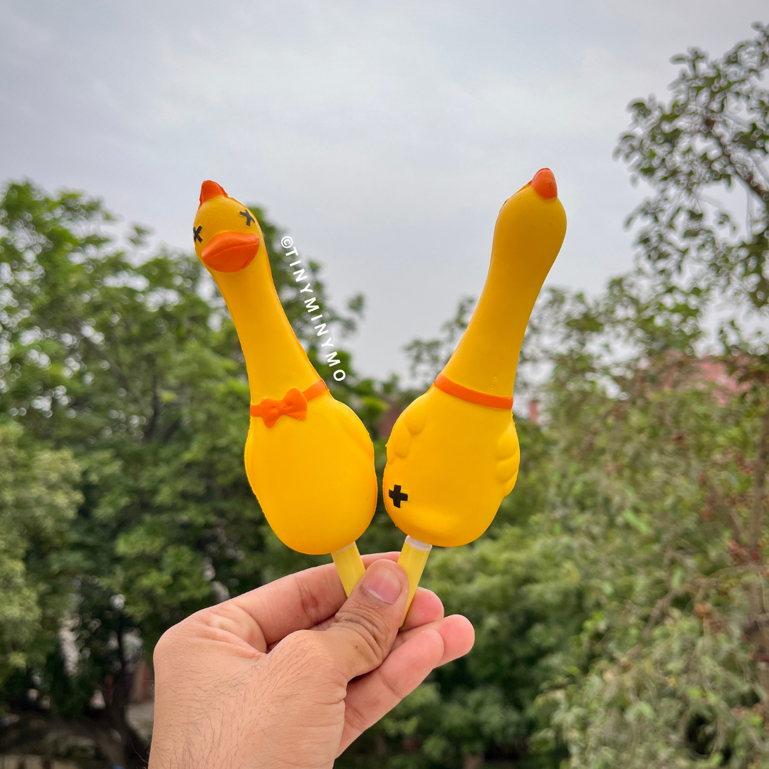 Duck Pens held in Hand - Tinyminymo