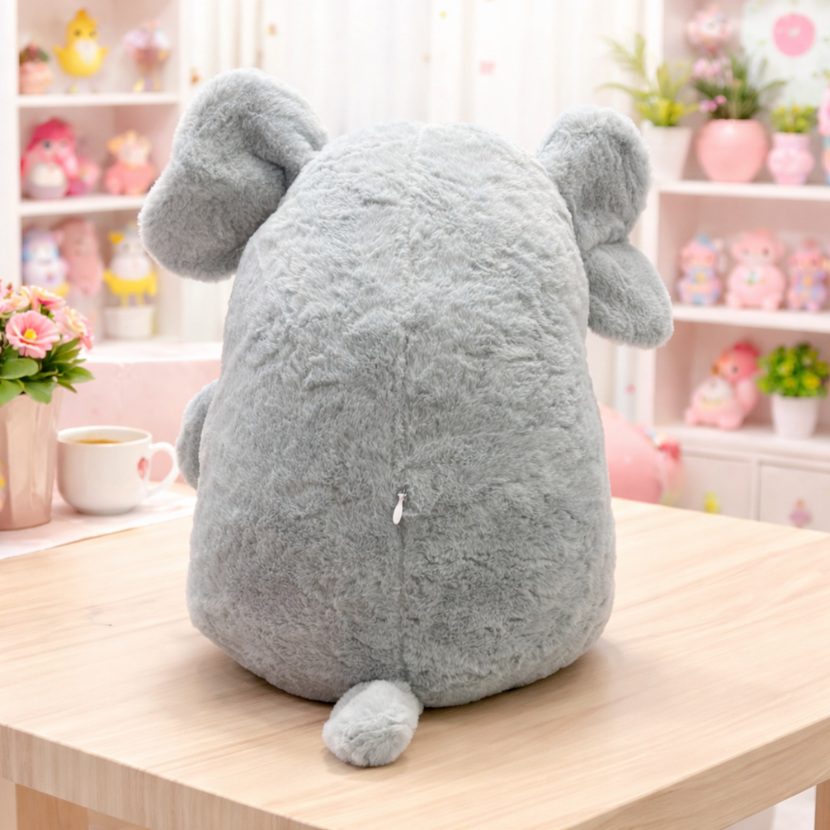 Backside of Elephant Soft Toy - Tinyminymo
