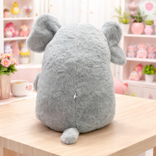 Load image into Gallery viewer, Backside of Elephant Soft Toy - Tinyminymo
