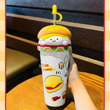 Load image into Gallery viewer, White Color Fast Food Sipper - Tinyminymo
