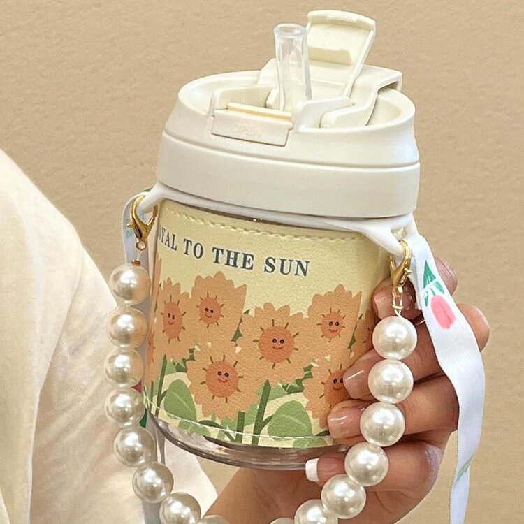 Cute Flower 2 in 1 Tumbler - Tinyminymo