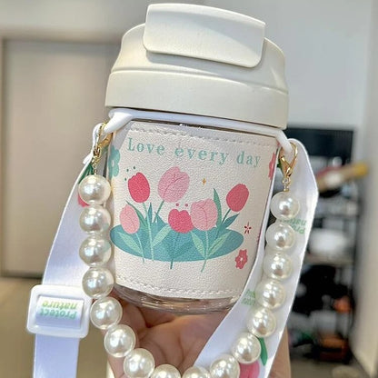 Cute Flower 2 in 1 Tumbler - Tinyminymo