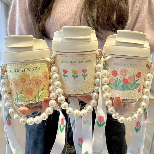 Cute Flower 2 in 1 Tumbler - Tinyminymo