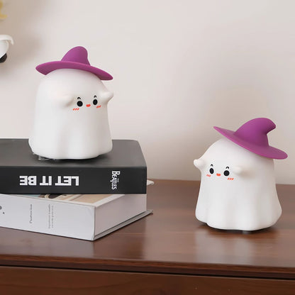 Cute Ghost Silicone Night Light- Tinyminymo