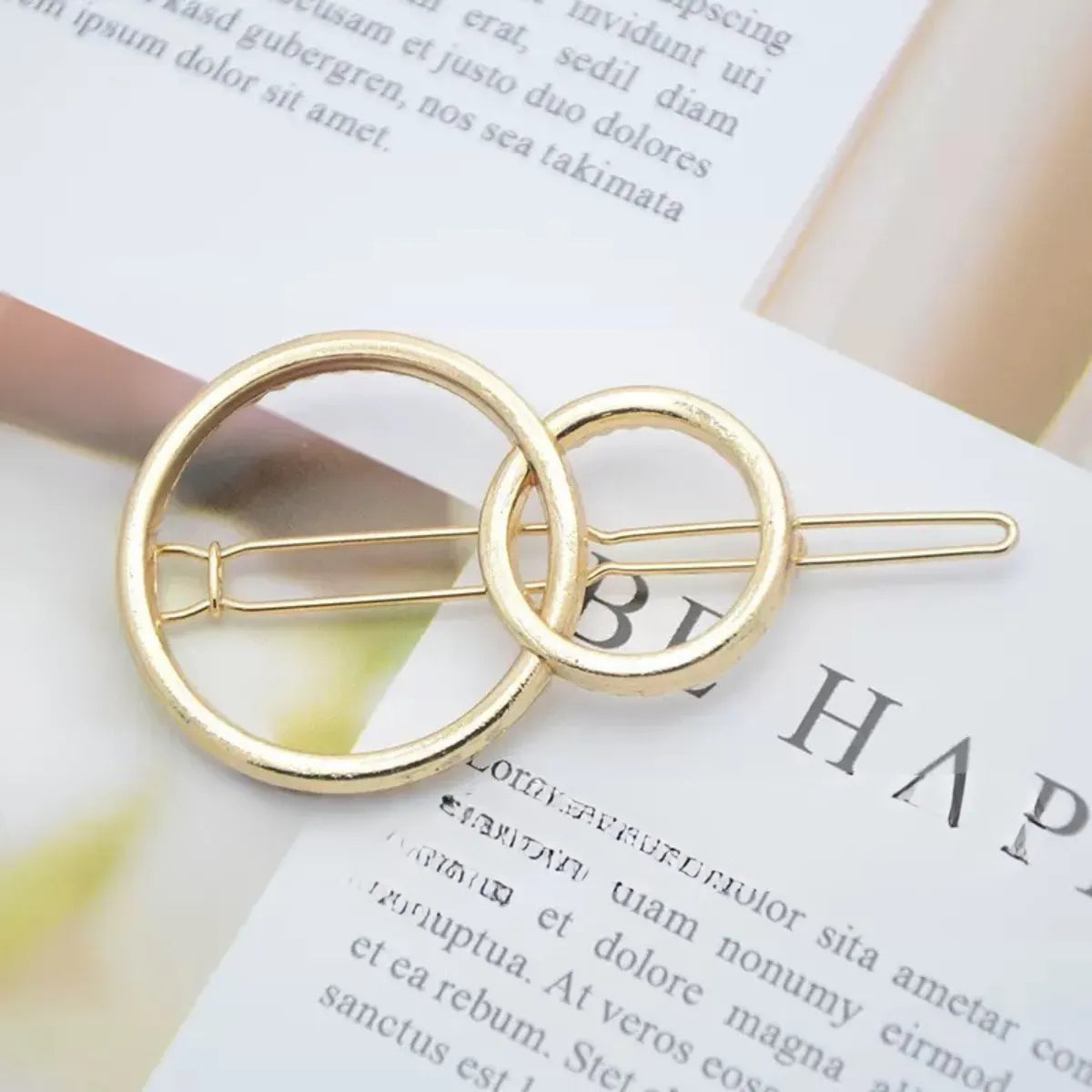 Circle Design Hair Pin - Tinyminymo