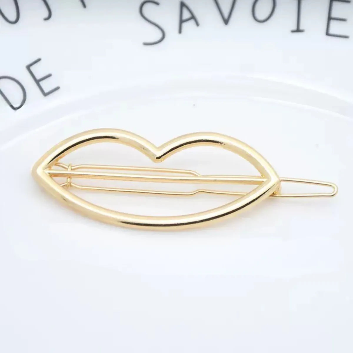 Lip Shape Hair Pin - Tinyminymo