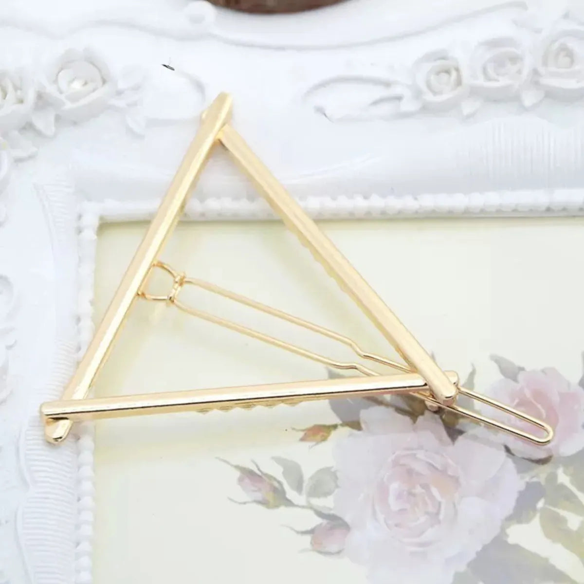 Triangle Shape Hair Pin - Tinyminymo