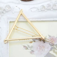 Load image into Gallery viewer, Triangle Shape Hair Pin - Tinyminymo
