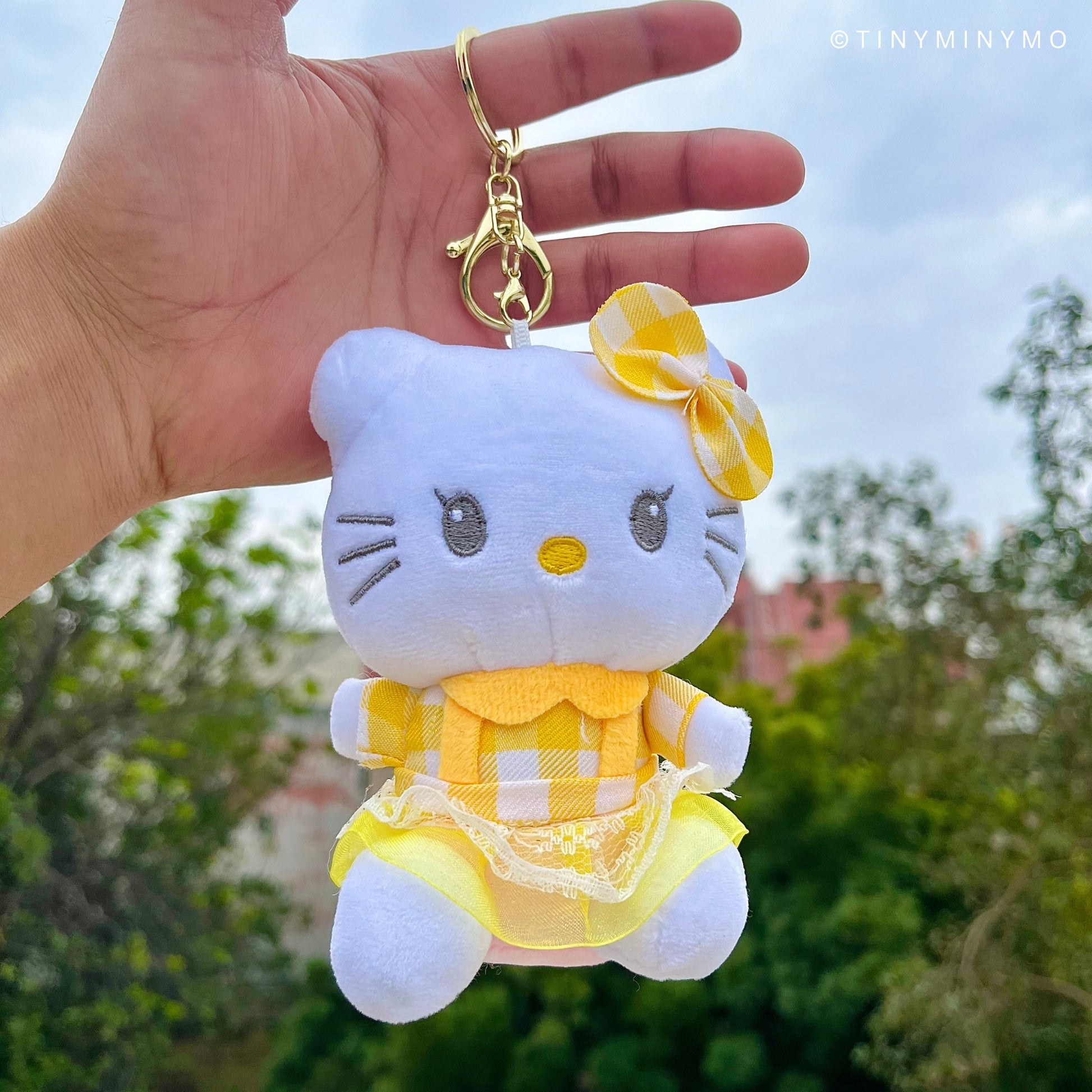 Cute Hello Kitty Plush Keychain - Tinyminymo