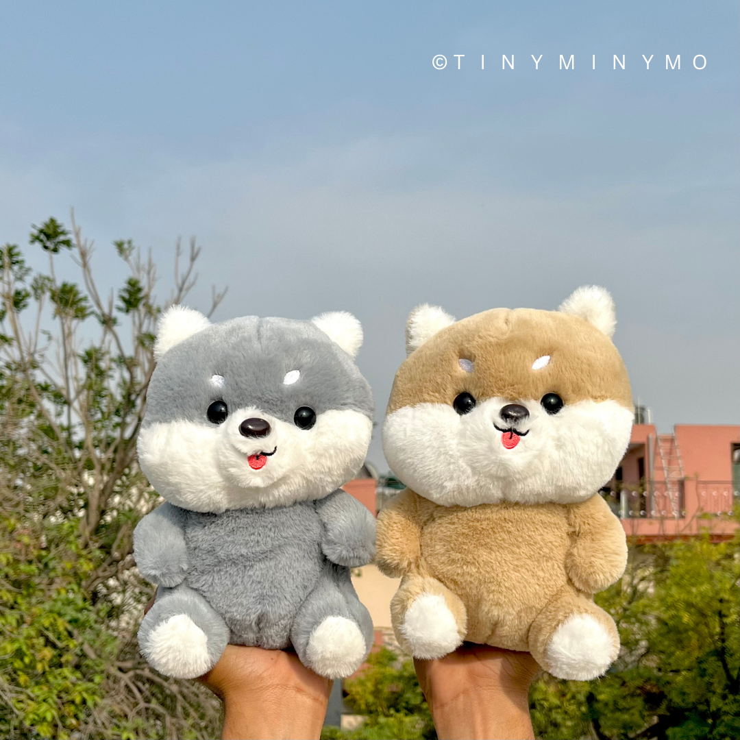 Cute Husky Soft Toy - Tinyminymo