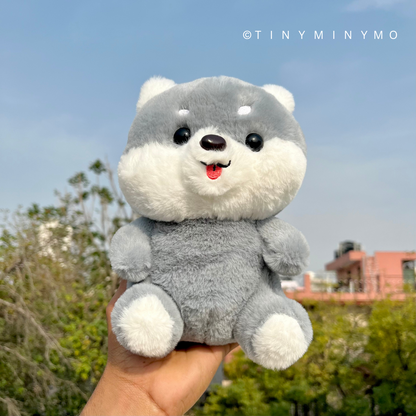Cute Husky Soft Toy - Tinyminymo