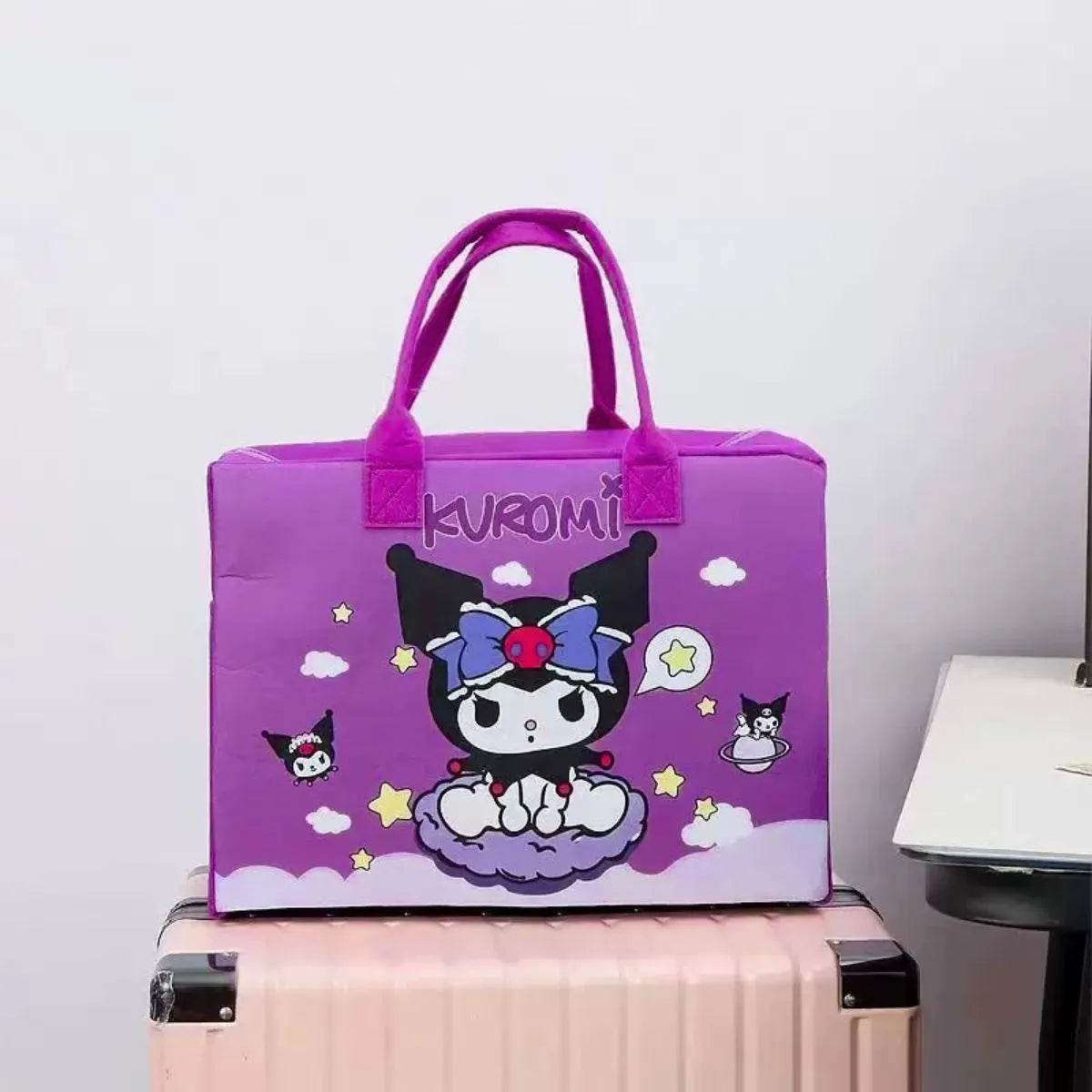 Kuromi Design Bag in Purple Color - Tinyminymo