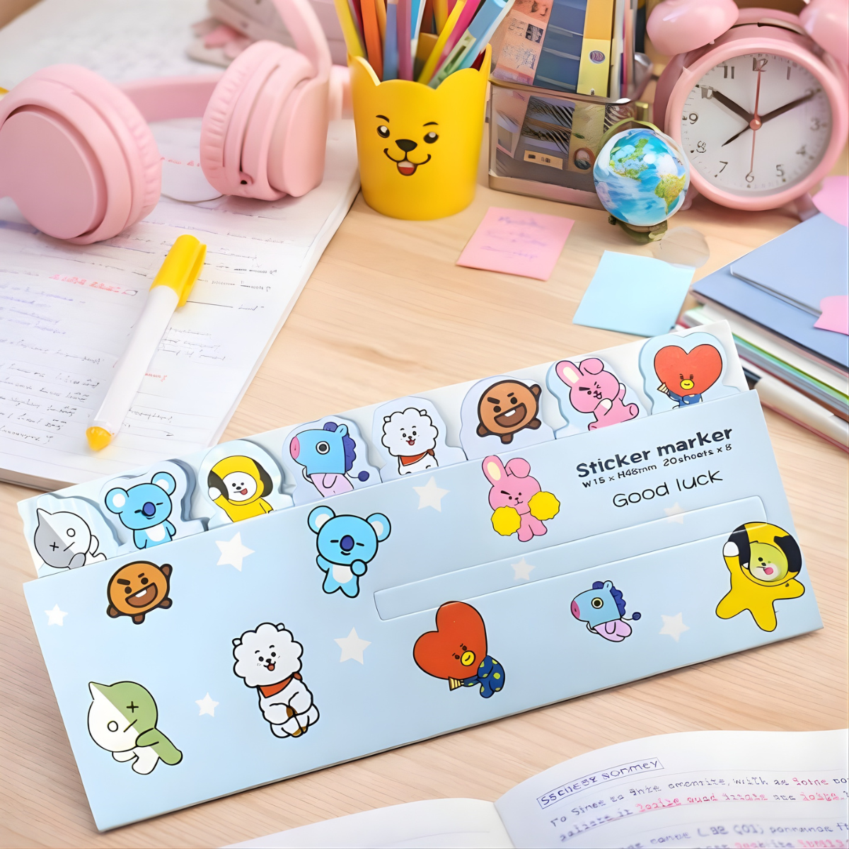 Stick Markers in BT21 Design - Tinyminymo
