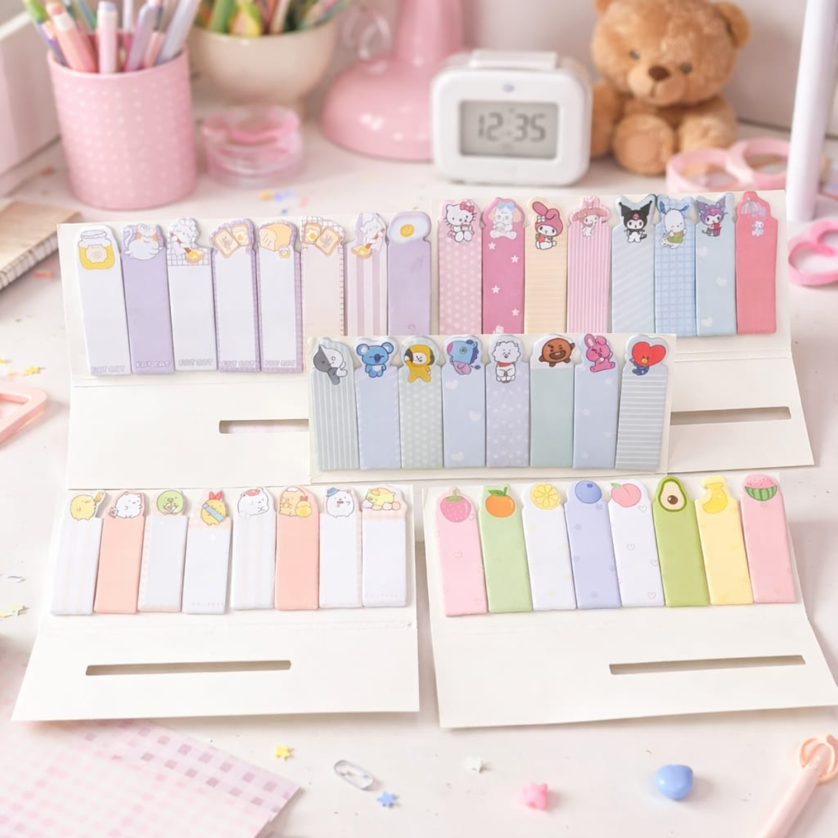 Set of Kawaii Stick Markers - Tinyminymo