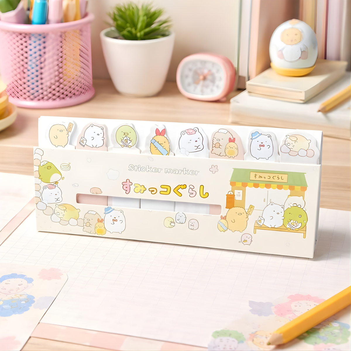 Stick Markers in Sumikko Gurashi Design - Tinyminymo 