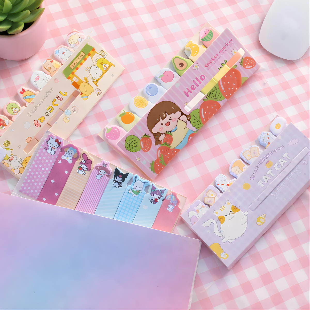 Four Designs of Stick Markers - Tinyminymo