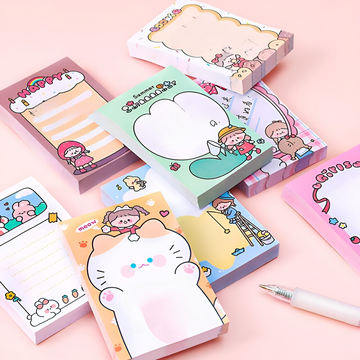 Cute shop sticky notes