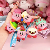 Cute Kirby 3D Keychain - Tinyminymo
