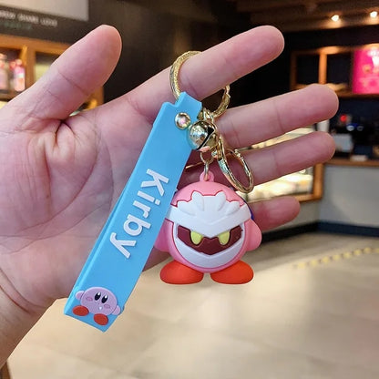 Cute Kirby 3D Keychain - Tinyminymo