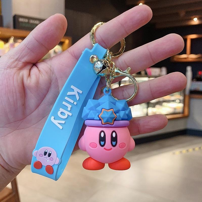 Cute Kirby 3D Keychain - Tinyminymo