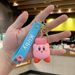 Cute Kirby 3D Keychain - Tinyminymo