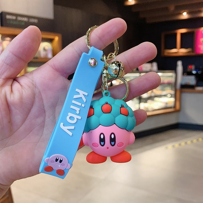 Cute Kirby 3D Keychain - Tinyminymo