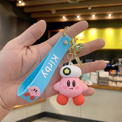 Cute Kirby 3D Keychain - Tinyminymo