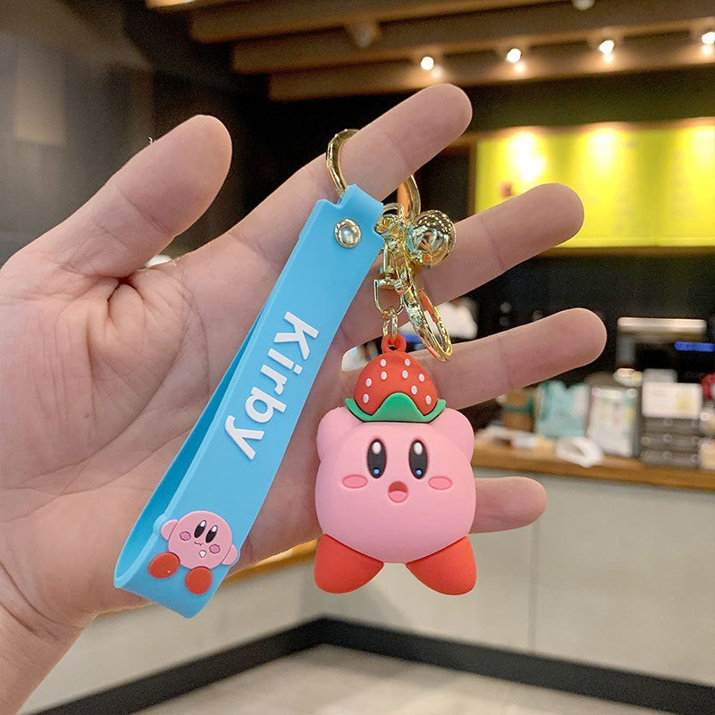 Cute Kirby 3D Keychain - Tinyminymo
