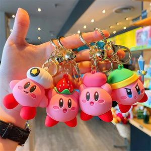 Cute Kirby 3D Keychain - Tinyminymo