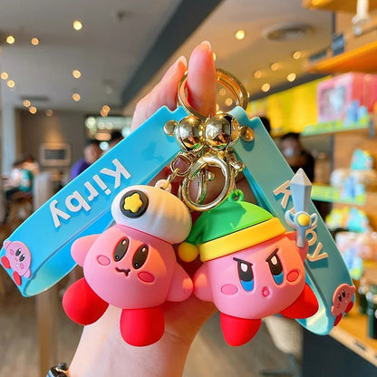 Cute Kirby 3D Keychain - Tinyminymo