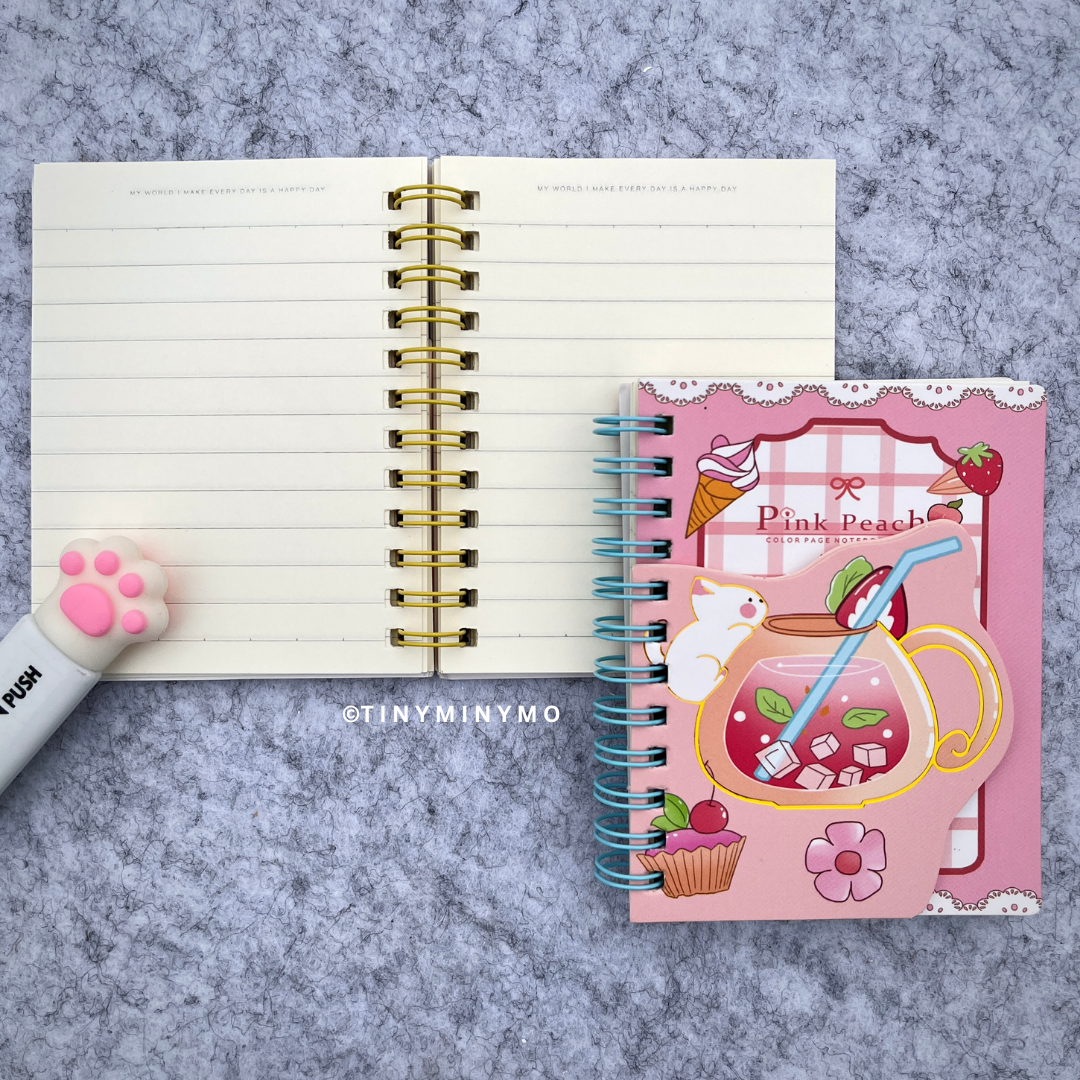 Open Kitten Pocket Diary - Tinyminymo
