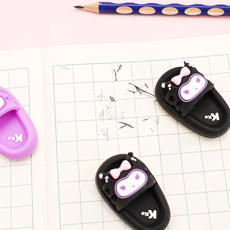 Cute Kuromi Slipper Eraser - Tinyminymo