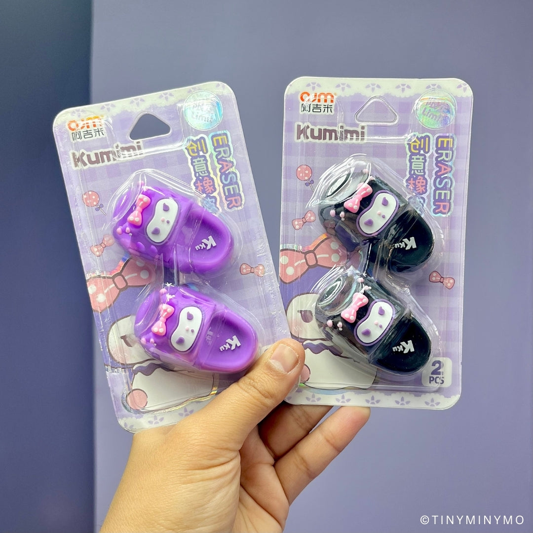 Cute Kuromi Slipper Eraser - Tinyminymo