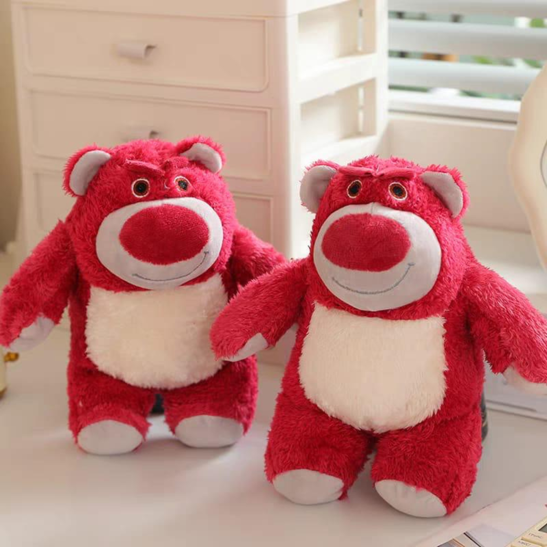 Two Cute Lotso Bear Soft Toys  - Tinyminymo