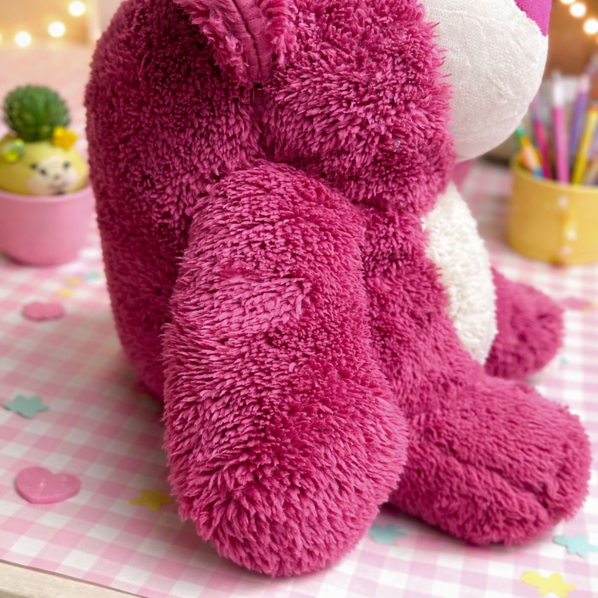 Pink Bear Soft Toy - Tinyminymo