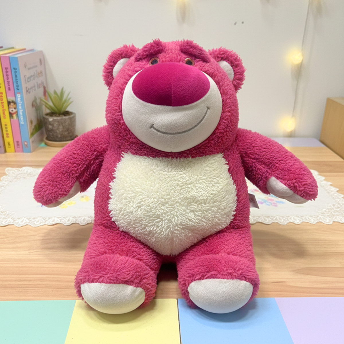 Adorable Lotso Bear Soft Toy - Tinyminymo