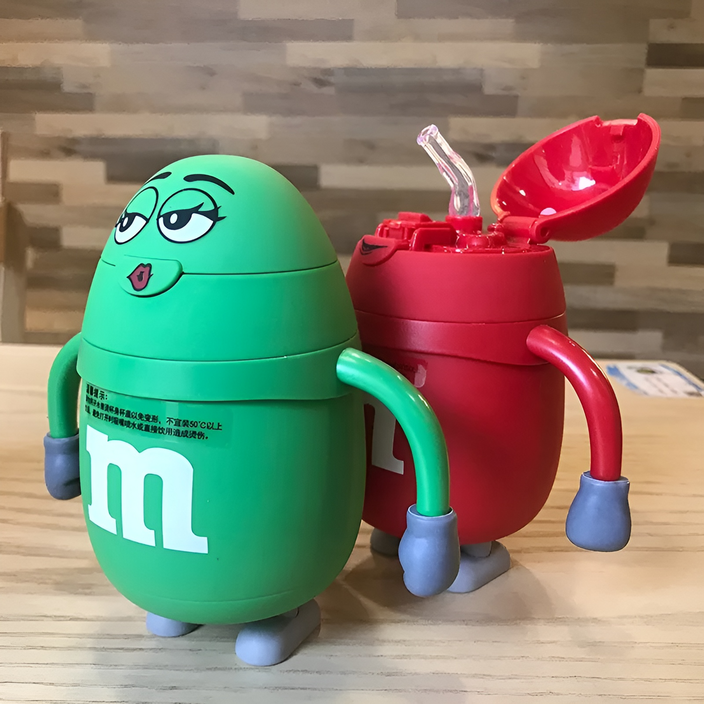 Cute M&M Water Bottle - Tinyminymo