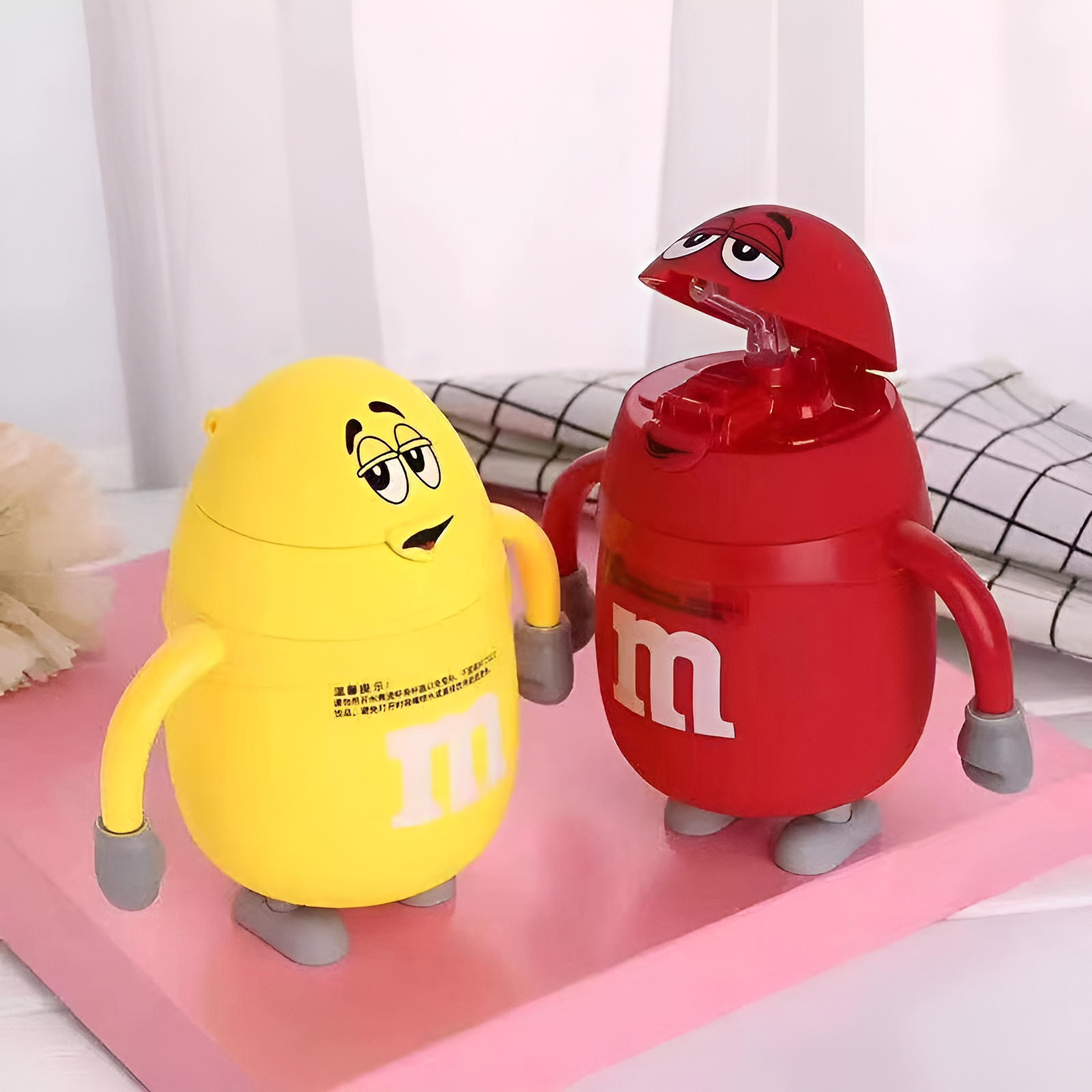Cute M&M Water Bottle - Tinyminymo