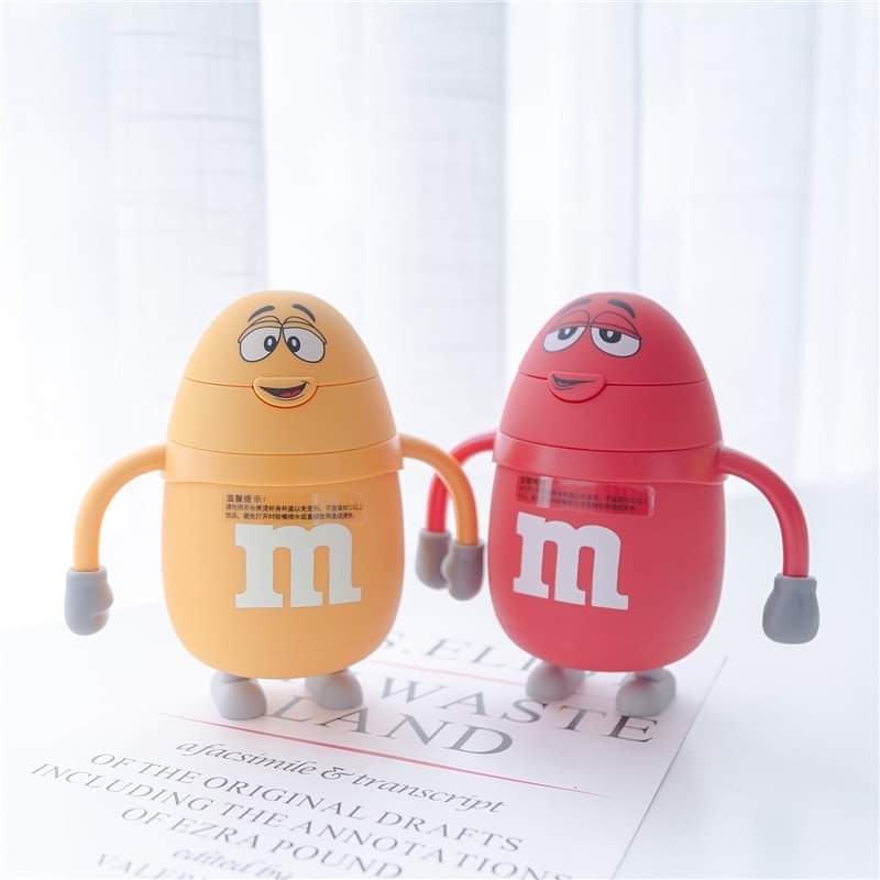 Cute M&M Water Bottle - Tinyminymo