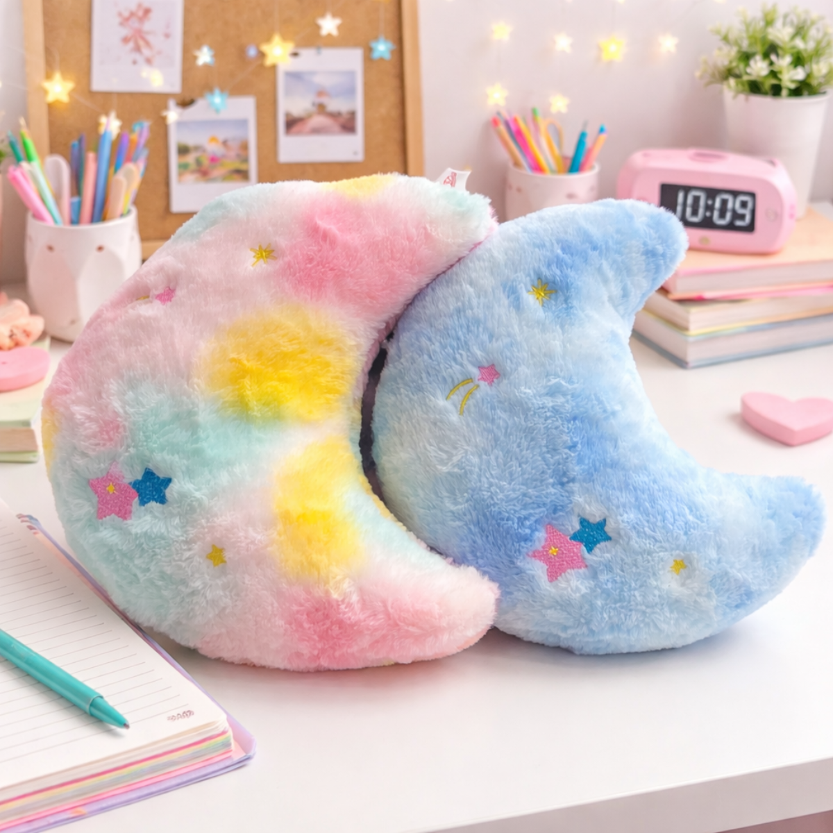 Two Colors of Moon Soft Toy - Tinyminymo