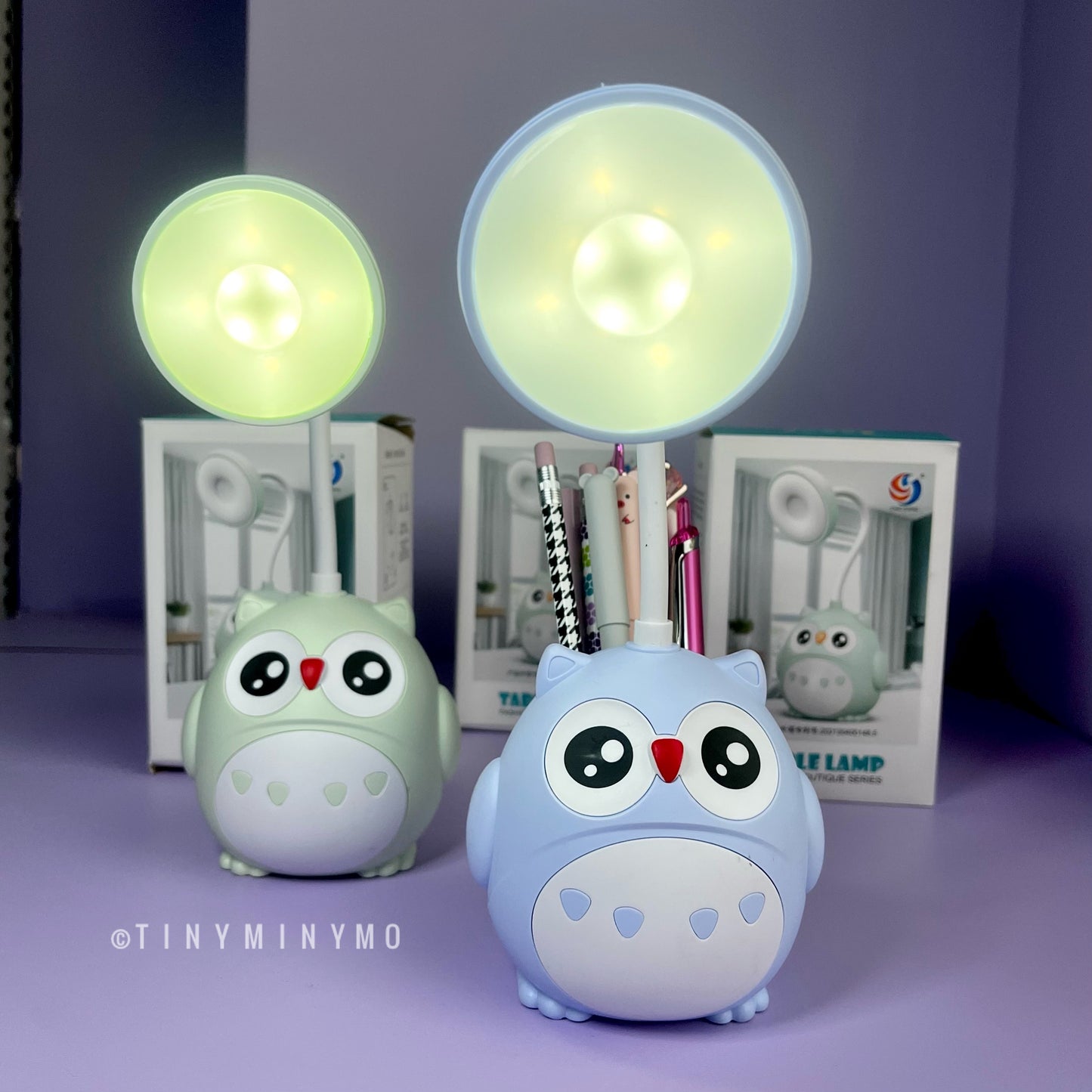 Cute Owl LED Desk Lamp - Tinyminymo
