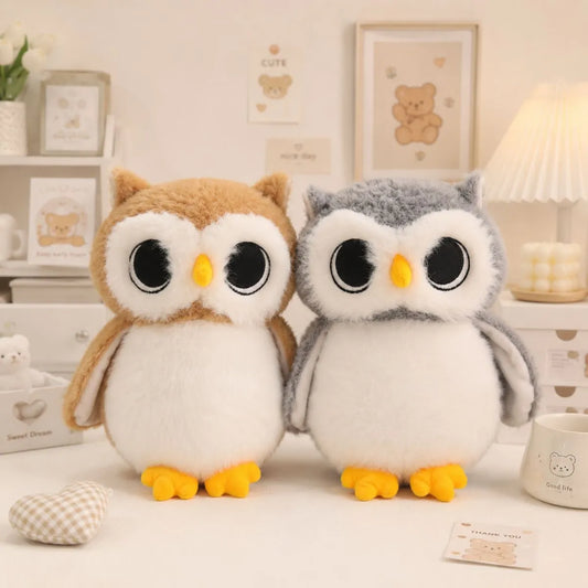 Two Cute Owl Soft Toys - Tinyminymo