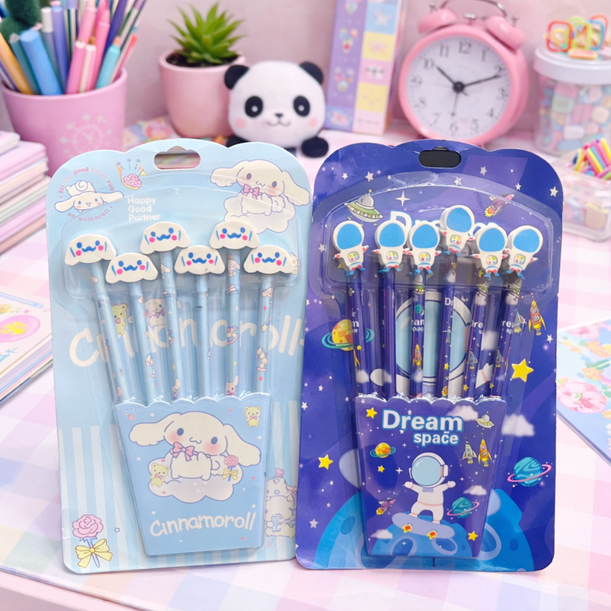 Cinnamoroll and Astronaut Pencil Sets - Tinyminymo