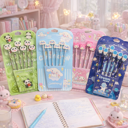 Four Different Pencil Set Designs - Tinyminymo