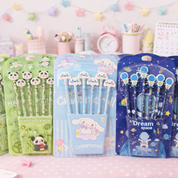 Panda, Astronaut and Cinnamoroll Pencil Sets - Tinyminymo