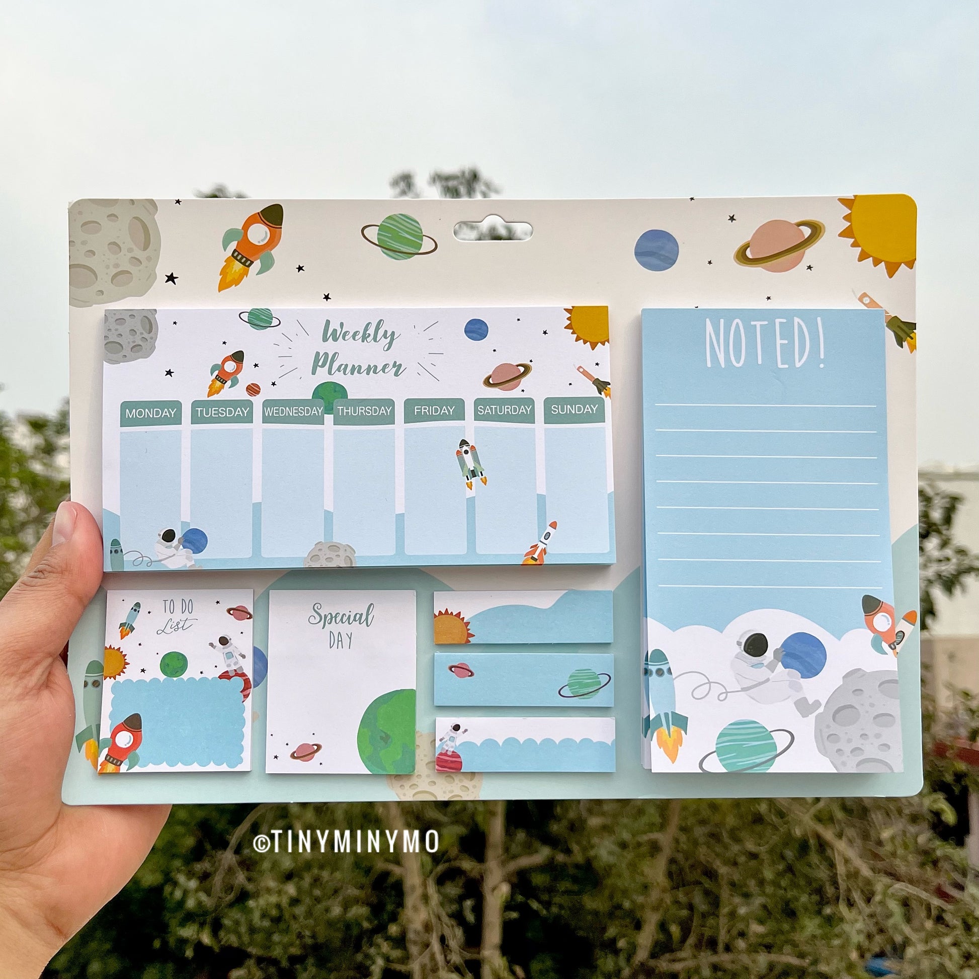 Cute Planner Sticky Note Set - Tinyminymo