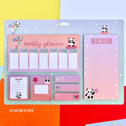 Cute Planner Sticky Note Set - Tinyminymo