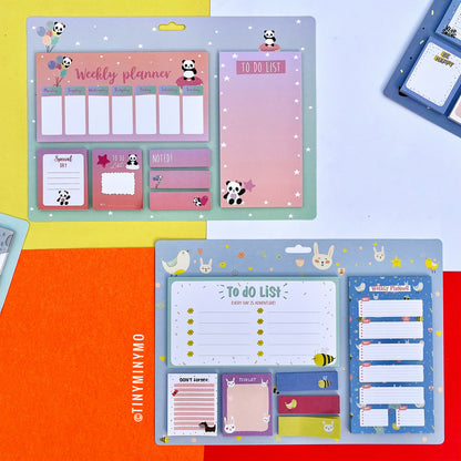 Cute Planner Sticky Note Set - Tinyminymo