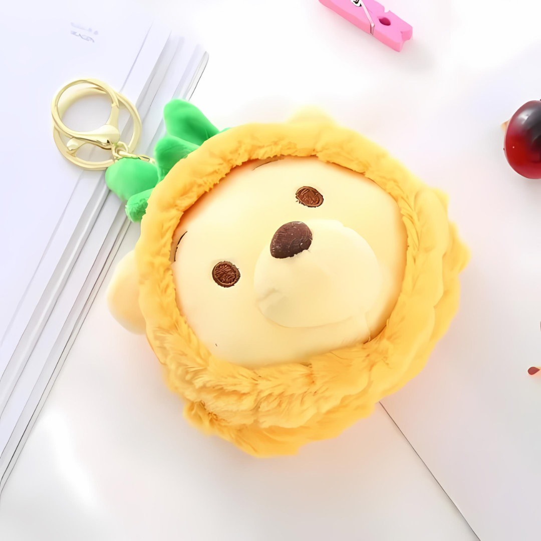 Cute Plush Coin Pouch Keychain - Tinyminymo