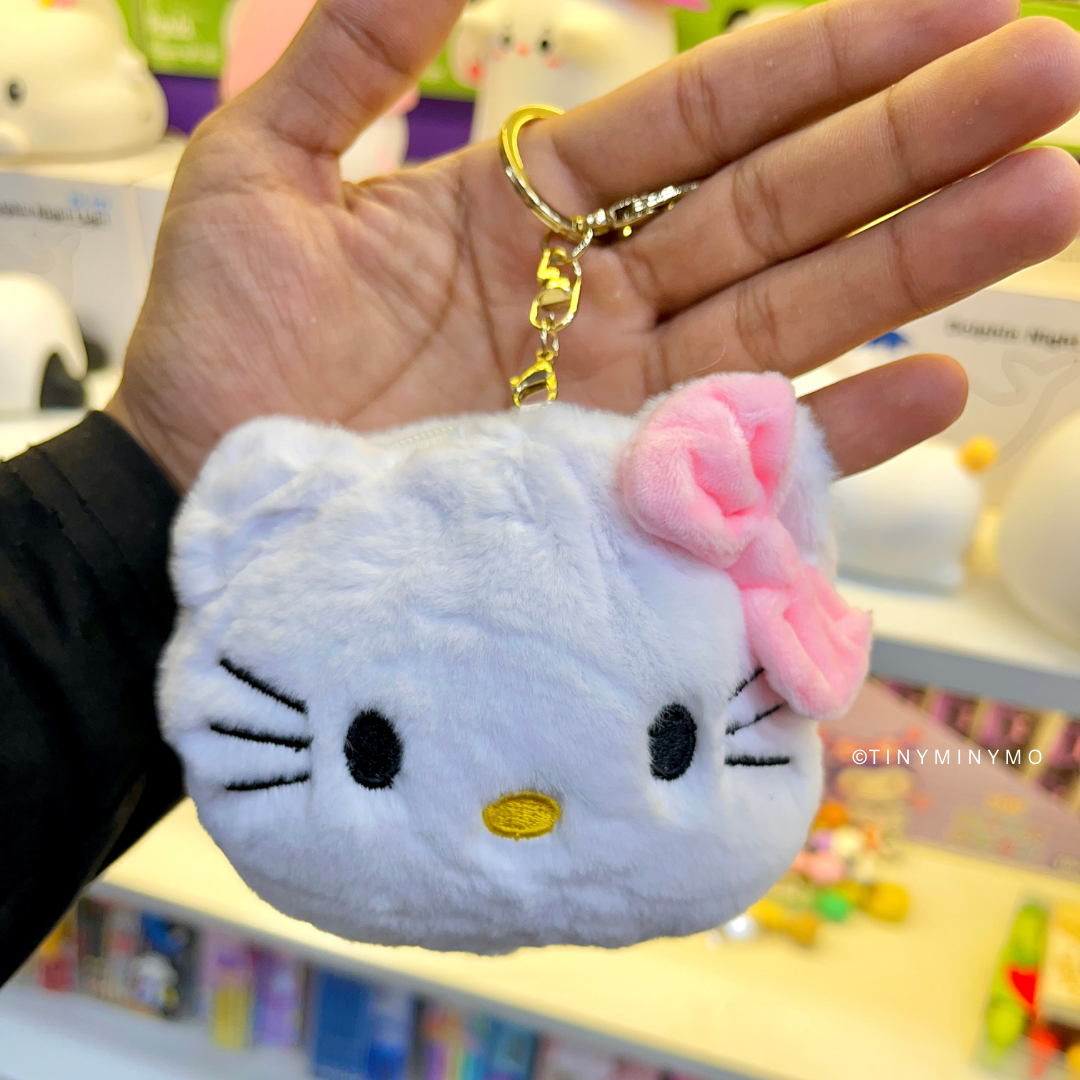Cute Plush Coin Pouch Keychain - Tinyminymo